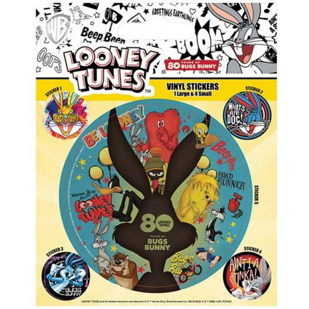 Animation Bugs Bunny Vinyl Stickers 80eme Anniversaire Acces