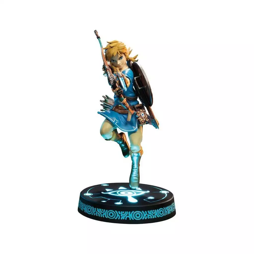 Figurine Zelda 25 cm avec socle lumineux Breath of the Wild